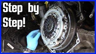 How to Replace a Clutch and Throw Out Bearing Front Wheel Drive Vehicle | Step by Step!