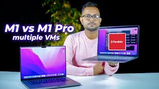 MacBook Air M1 vs 16" M1 Pro for Parallels - Running Multiple Virtual Machines