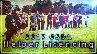 GSDL Schutzhund Decoy IPO Helper Licensing And Training Weekend 2017