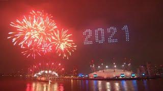 LONDON FIREWORKS 2021 | LONDON NEW YEAR FIRE WORKS 2021 | HELLO 2021 | WORLD BEST NEW YEAR FIREWORKS