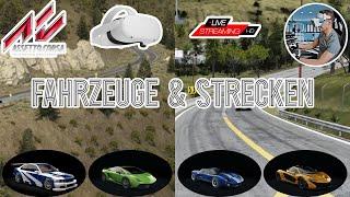 Assetto Corsa | Fahrzeuge & Strecken Mods Test in VR | Teil 2