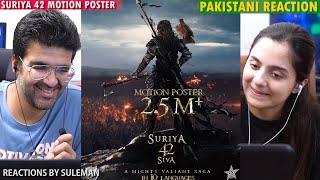 Pakistani Couple Reacts To Suriya 42 - Motion Poster | Suriya | Siva | Devi Sri Prasad |Studio Green