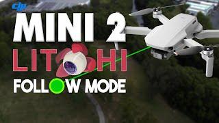 DJI Mini 2 - Active Track & Follow Me Modes - Litchi Review | DansTube.TV