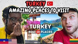 REACTION TO Amazing Places to Visit in Turkey | FIRST TIME WATCHING