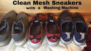 How to Clean Mesh Sneakers in the Washing Machine