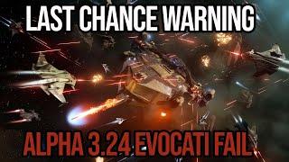 Star Citizen Alpha 3.24 Evocati - Mystery Ship - Last Chance Warning For XenoThreat