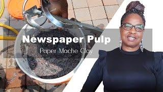 Newspaper Pulp | How To Make Paper Pulp