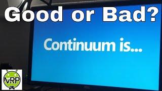 Continuum test drive. How GOOD/BAD it was ?