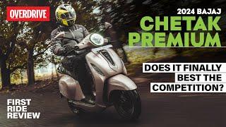 2024 Chetak Premium first ride review: Does the Chetak finally best its competition?| OVERDRIVE