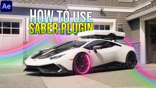 How to Use Saber Plugin in After Effects