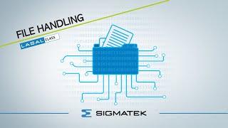 11.0 LASAL CLASS - The efficient way to read and write Files on a Sigmatek system (english)