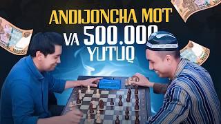 ANJANCHA MOT QILING VA 500 000 SO'M YUTIB OLING | UZCHESS CHELLENJ #5