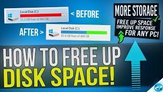  How to FREE Up More than 30GB+ Of Disk Space in Windows 10, 8 or 7!