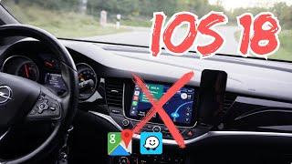 iOS 18 Google Maps und Waze ist unbrauchbar auf wireless Carplay