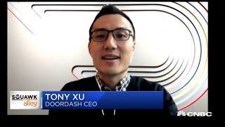 DoorDash CEO Tony Xu on new delivery meal solutions for workers