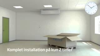 Sådan installerer du Airmaster decentral ventilation