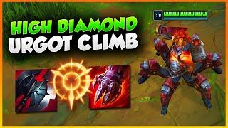 Climbing Through High Diamond with Urgot! | Nine Different Matchups | Ranked S14 Urgot Gameplay