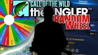 The RANDOM WHEEL Challenge Hooks Me Into A HUGE DIAMOND! | Call of the wild the angler