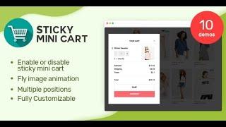 How to use Sticky Mini Cart For WooCommerce? - CodeFlist