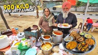 Sirf 40/- Rs  Pind ka ORGANIC Street Food India | Desi Ghee Rajma Chawal, Chole Kulche, Dal Makhan