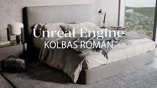 Интерьер в Unreal Engine | Работа Романа Колбаса | Курс архитектурной визуализации в Unreal