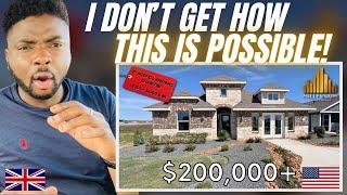 A $200K Luxury Home In Austin Texas! - Unbelievable - Brit Reacts