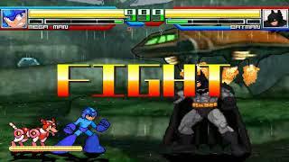 NICK54222 MUGEN: MegaMan (NDSilva) VS Batman