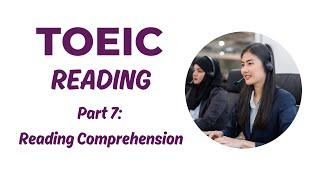 TOEIC Reading - Part 7: Reading Comprehension (2024) #toeic #toeicreading