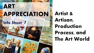 Artists and Artisans | Art Appreciation