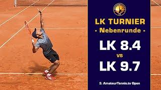  LK Turnier | Finale | Nebenrunde | LK 8.4 vs. LK 9.7 | NTRP 4.5 | Amateur Tennis