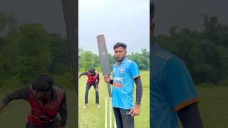 Plastic Bat  V/S Football ️ #cricket #trending #viral #reels #shorts #foryou #ytshorts #sports