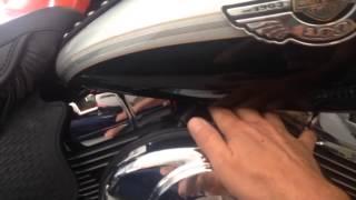 Fuel injected Harley Manual Idle Speed Control