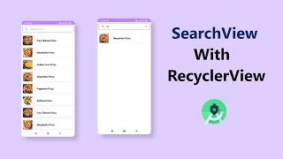 SearchView with RecyclerView - Android Studio Tutorial (2022)