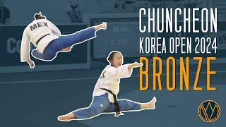BRONZE (3rd) at Korea Open 2024 | Freestyle Poomsae Female | MEX Cecilia Lee