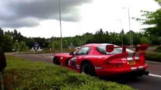 'Racing' Team Oreca Dodge Viper GTS-R on-the-road driveby!