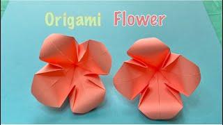 Flower Origami  DIY paper art handmade craft gift ideas - 꽃 종이접기