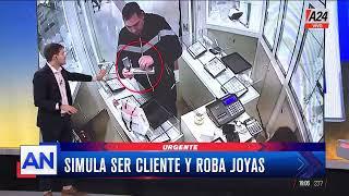  ALERTA POR EL "MAGO" DE LAS JOYAS: tres robos, el mismo ladrón