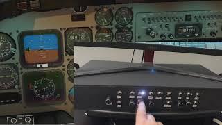 X-Plane 11 - SimVim - Home cockpit - working MCP switch panel prototype