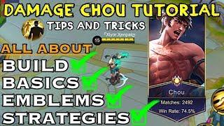 Become A Pro Chou 100% After This Tutorial - Tips and Tricks | Mobile Legends