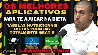 OS 3 MELHORES APLICATIVOS DE DIETA E COMO USAR CORRETAMENTE ! | LEANDRO TWIN