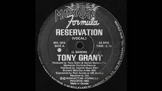 Tony Grant (Jeancy) - Reservation (Vocal)