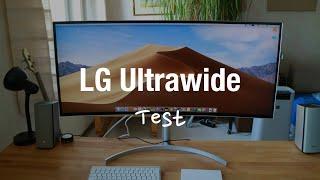 LG 38WK95C Curved Ultrawide Test - Bester Monitor für Videoschnitt und Gaming?