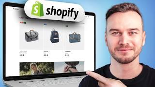 Shopify Tutorial for Beginners 2024 - Create a Professional eCommerce Website