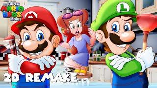  2D Super Mario Bros. Plumbing Commercial REMAKE (+ COMPARISON)