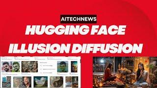 Hugging Face Illusion Diffusion Tutorial  | ai art generator