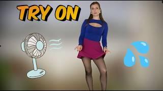 Try on clothing : rainy weather condition , wind and pen tests