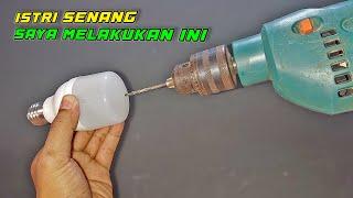 HANYA SEDIKIT ORANG YANG TAHU !! RAHASIA BOHLAM LAMPU BEKAS - IDE KREATIF YANG WAJIB DICOBA