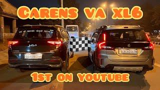 Kia Carens vs XL6 :- Drag Race…!! 1st time on youtube.