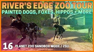 ZOO TOUR : RIVER'S EDGE | Beyond Zoo | Planet Zoo ZSU Sandbox