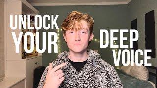 How to Get a DEEP Voice (Permanently)